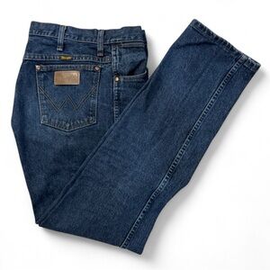 Regular Fit Authentic Wrangler 936 Cowboy Mid Rise Blue Jeans